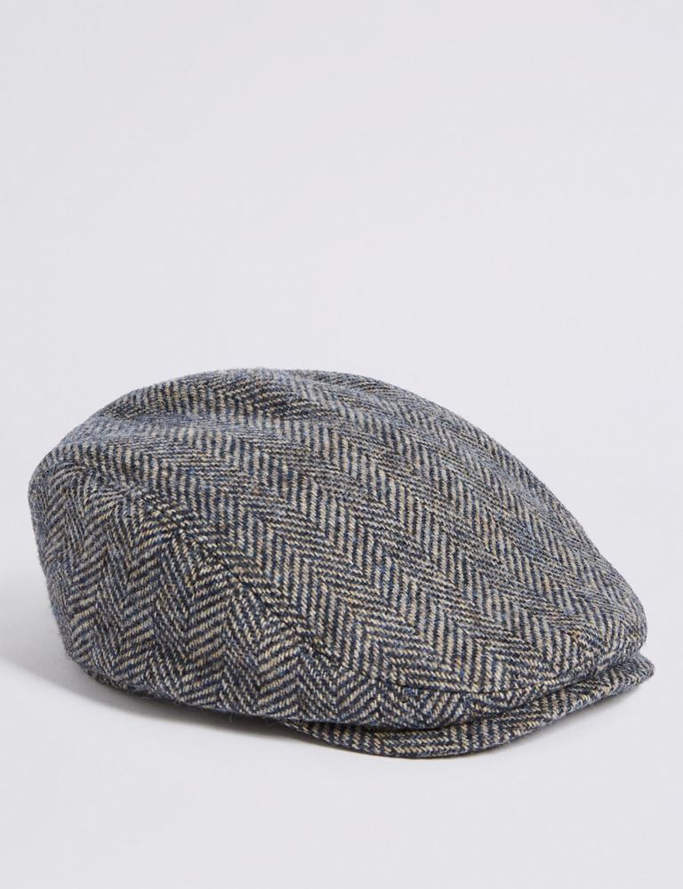 Kids’ Pure Wool Flat Cap (6 Months - 6 Years) 1 of 4