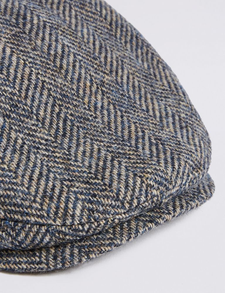 Kids’ Pure Wool Flat Cap (6 Months - 6 Years) 3 of 4