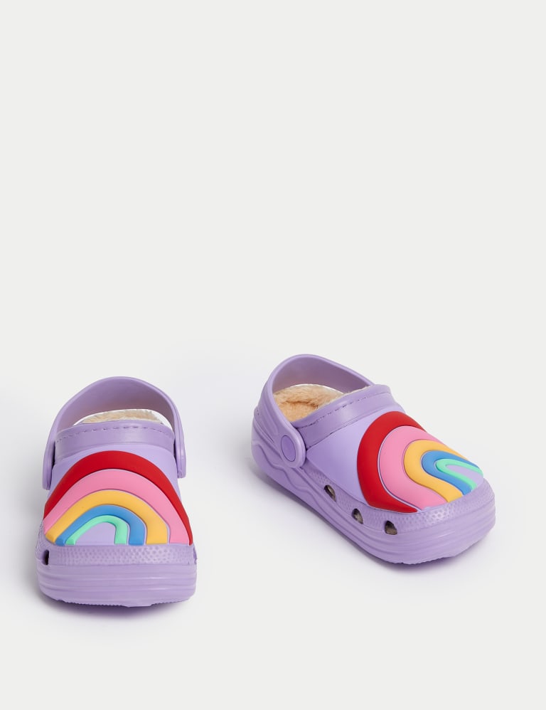 Rainbow clogs best sale