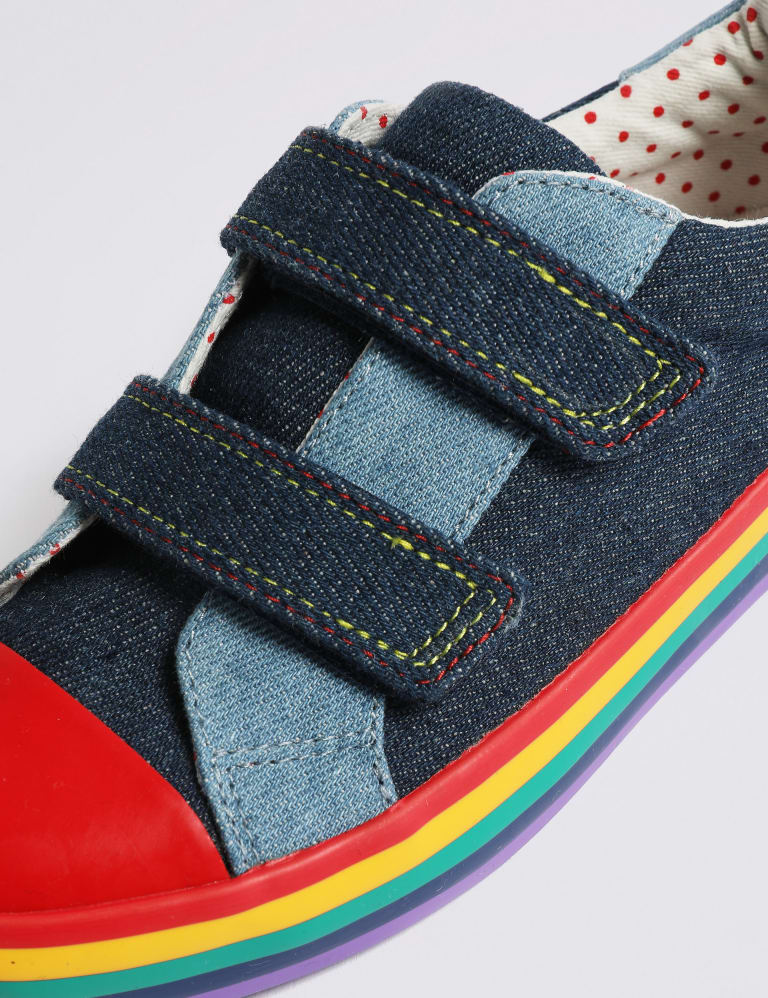 M&s rainbow trainers on sale