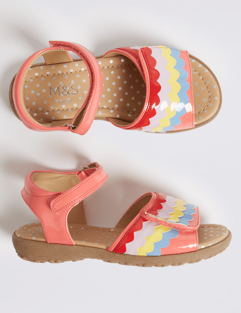 Kids rainbow sandals on sale