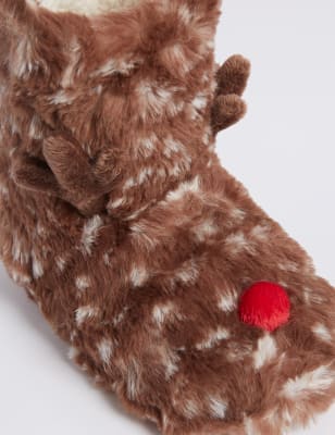 Reindeer slipper online boots