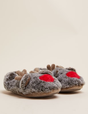 m&s children's slippers