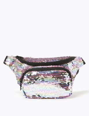 Sequin store bum bag