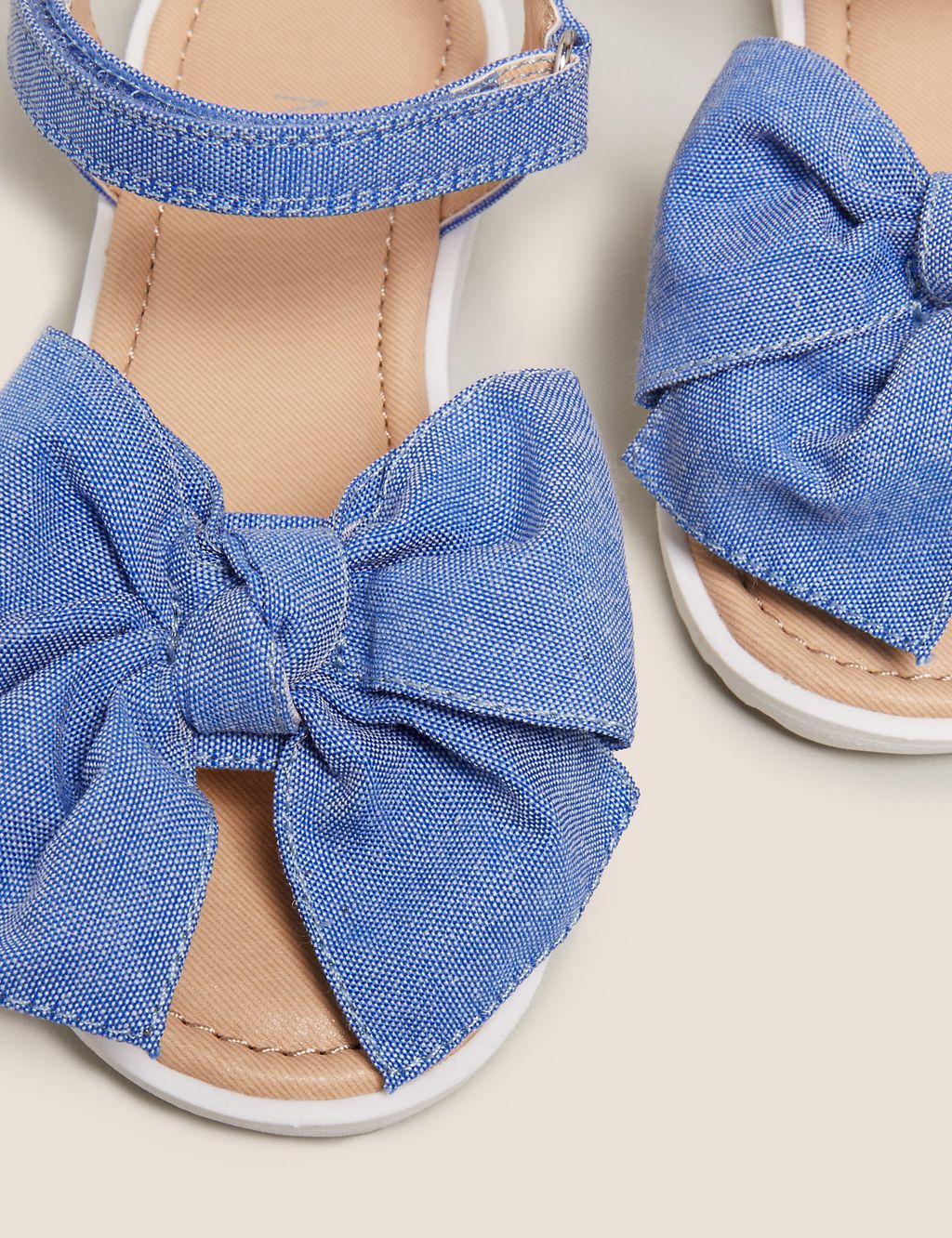 Kids' Riptape Bow Sandals (5 Small - 12 Small) 2 of 5