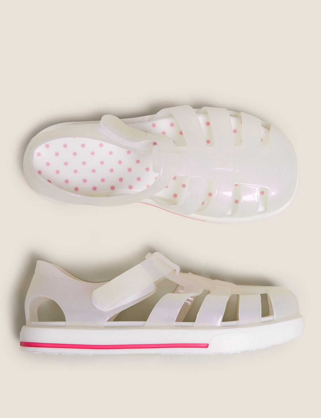 Kids' Riptape Jelly Shoes (5 Small - 12 Small) 2 of 5