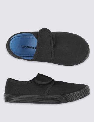 Marks and store spencer plimsolls black