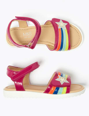 vegan rainbow sandals