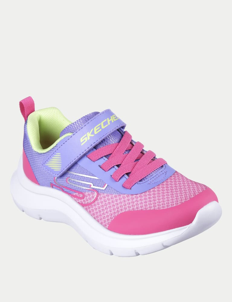 Kids Riptape Sketch Fast Trainers 9 Small 3 Large Skechers