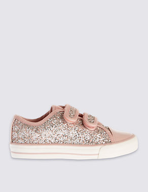 Kids’ Riptape Sparkle Low Top Trainers Image 2 of 6