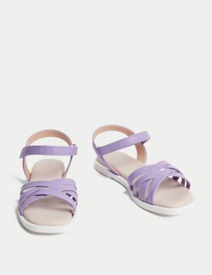 Kids' Riptape Strappy Sandals (1 Large - 6 Large) Image 2 of 4