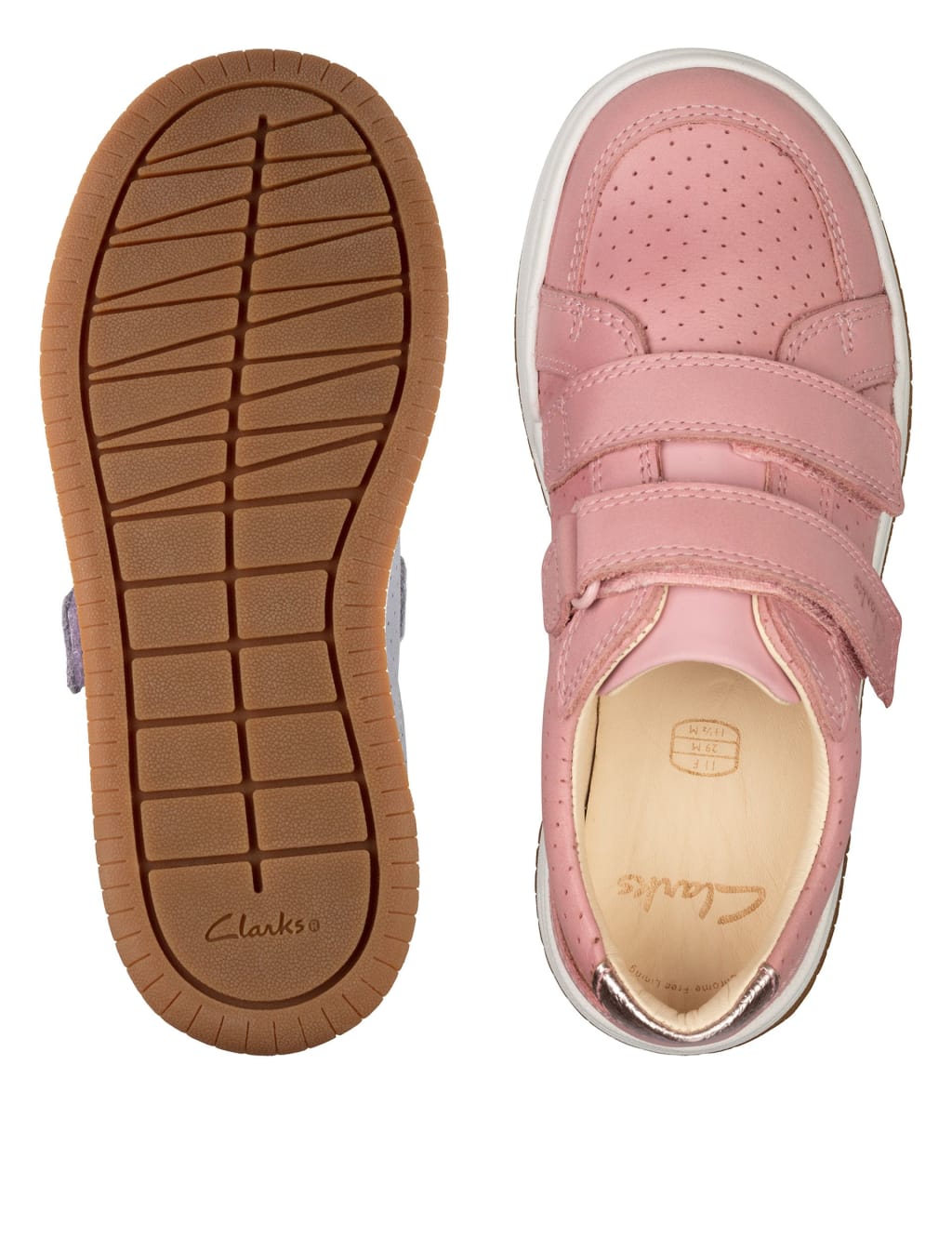 Kids Riptape Trainers Kid size 10 2.5 CLARKS M S