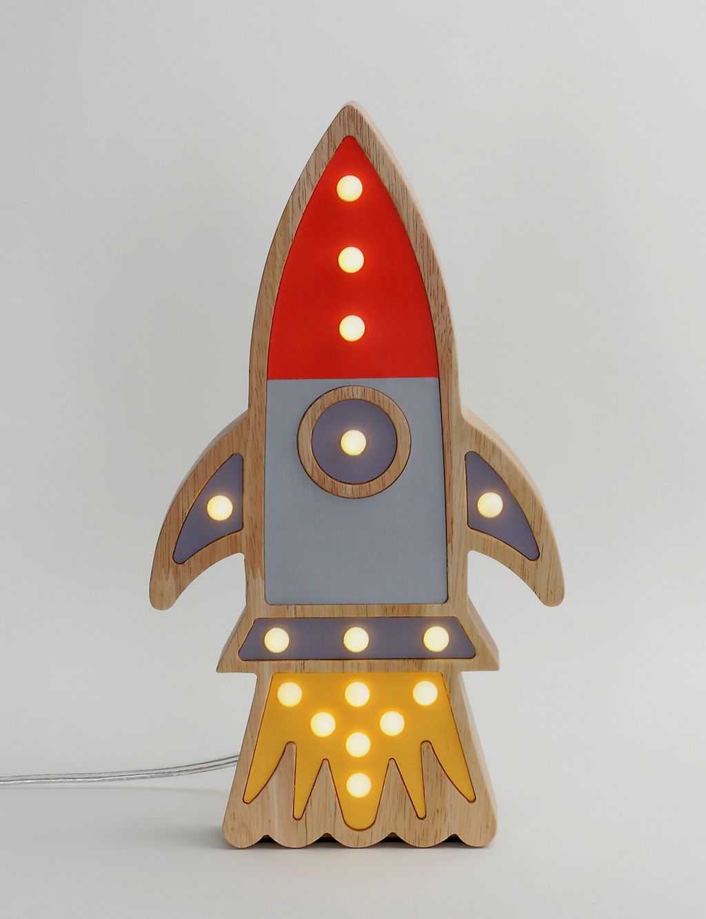 Kids' Rocket LED Table Lamp 4 of 8