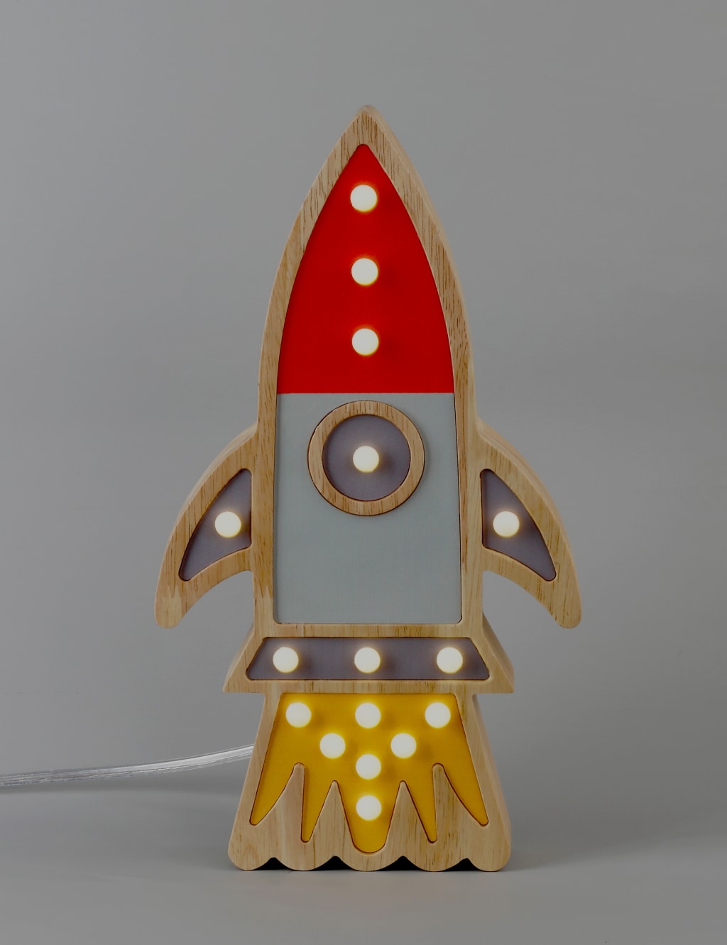 Kids' Rocket LED Table Lamp 6 of 8