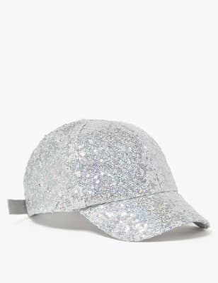 sequin baseball hat
