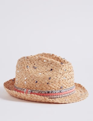 m&s summer hats