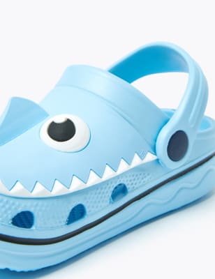 Shark clogs hot sale