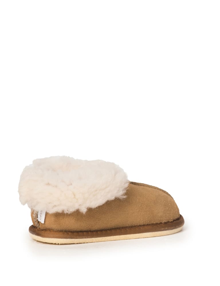 Kids' Sheepskin Slipper Boots 4 of 4