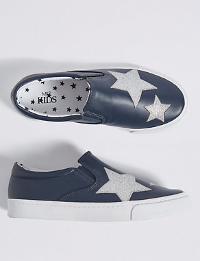 Kids' Slip-on Trainers (13 Small - 6 Large) Image 2 of 5