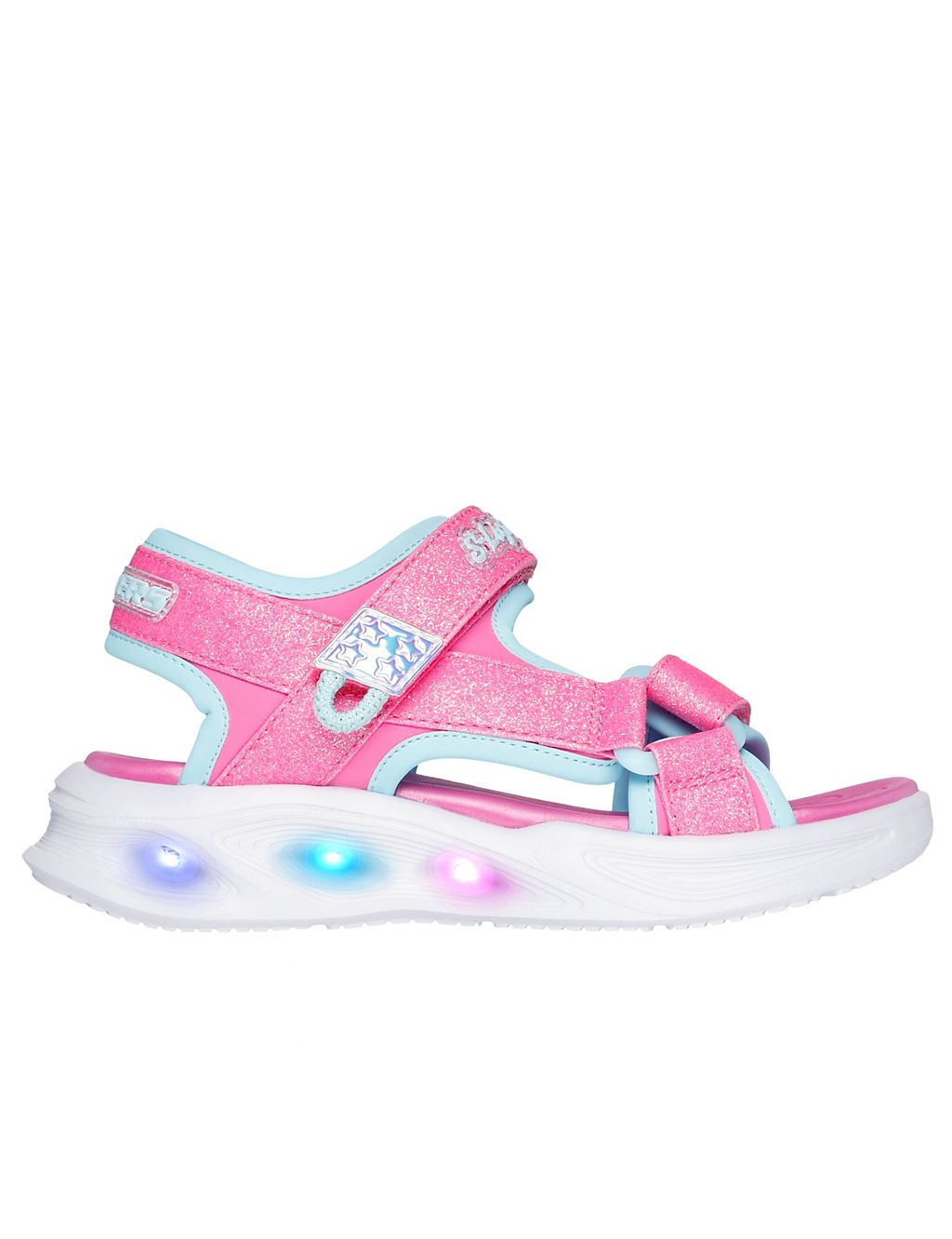 Kids' Sola Glow Riptape Sandals (9½ Small - 3 Large) 1 of 5