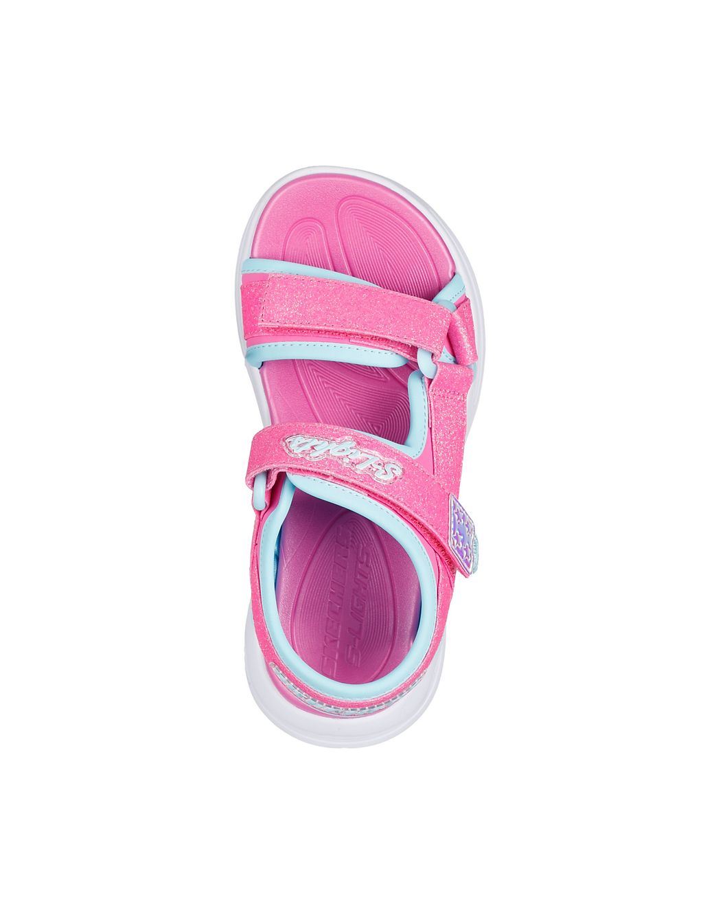 Kids' Sola Glow Riptape Sandals (9½ Small - 3 Large) 4 of 5