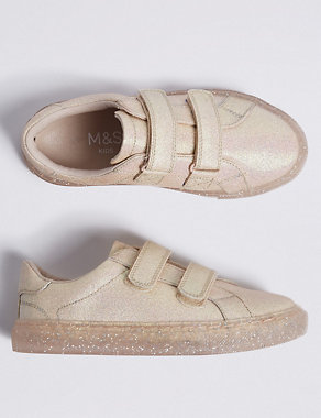 Kids’ Sole Glitter Trainers (5 Small - 12 Small) Image 2 of 5