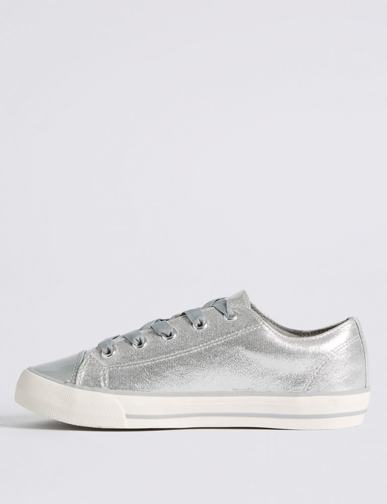Kids' Sparkle Lace-up Trainers 3 of 5