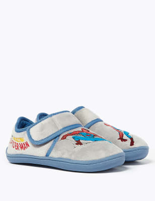 boys spiderman slippers