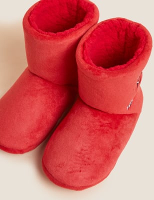 Spiderman store boot slippers