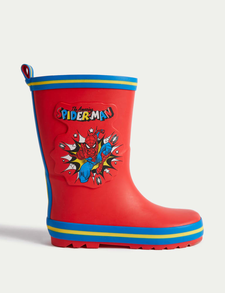 Spiderman light 2025 up wellies