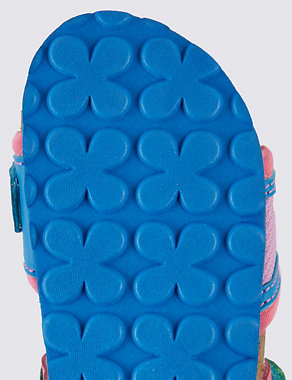 Kids' Sporty Footbed Riptape Sandals Image 2 of 3