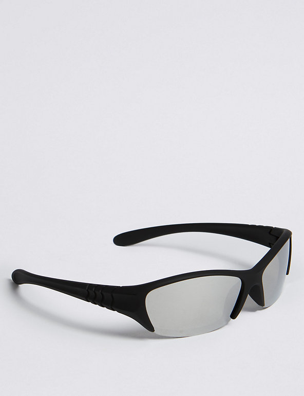 Kids' Sporty Rubberized Sunglasses (7-10 Years) Image 1 of 2