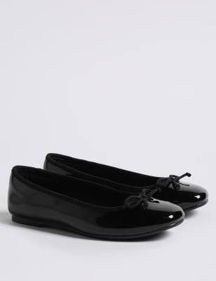 kids black ballet shoes