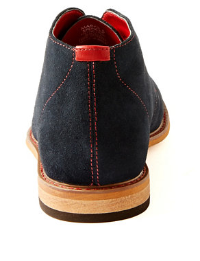 Kids' Stain Resistance™ Suede Chukka Boots Image 2 of 4
