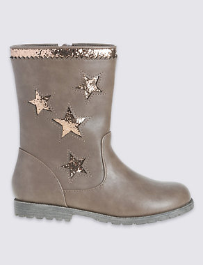 Kids' Star Boots Image 2 of 5