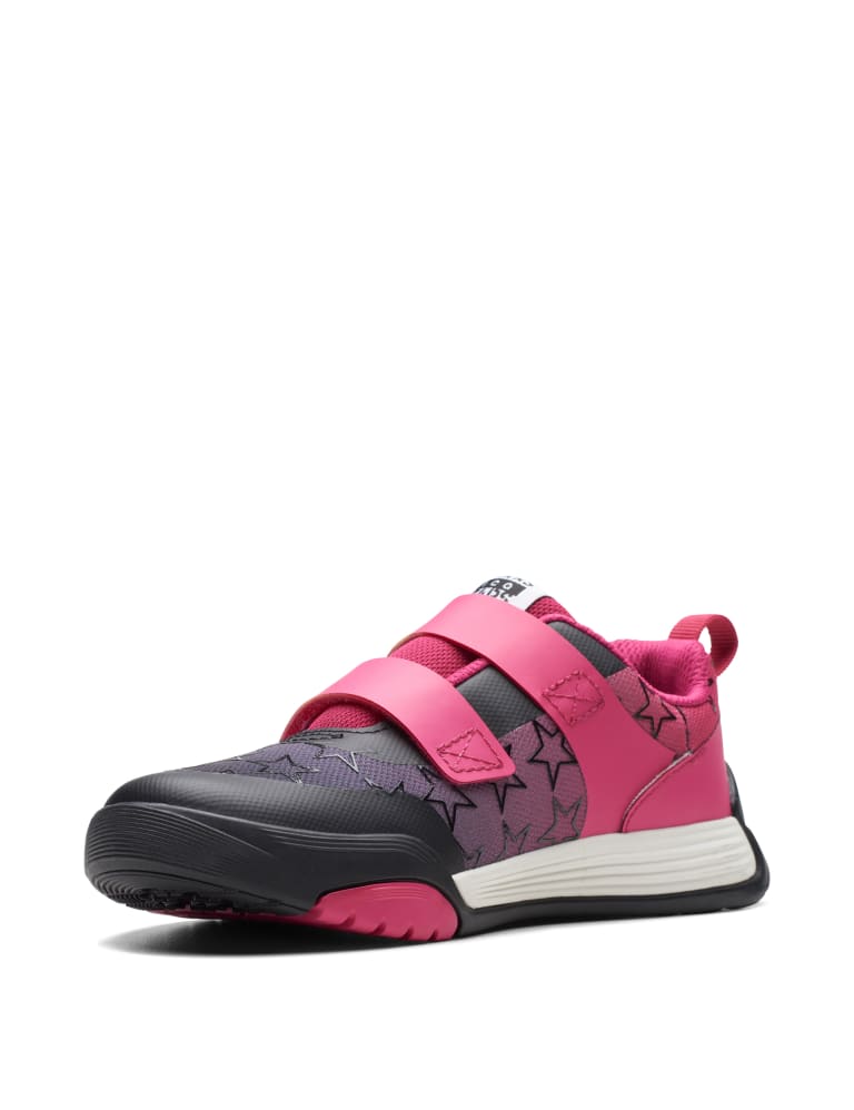 Clarks white trainers hot sale child