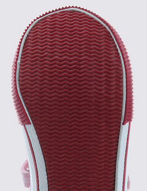 Kids' Strawberry Appliqué Cross Bar Shoes Image 2 of 3