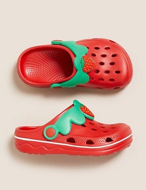 Kids' Strawberry Clogs (5 Small - 12 Small) Image 2 of 5