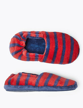 Kids’ Striped Slippers (13 Small - 7 Large) Image 2 of 5