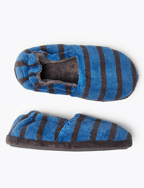Kids' Striped Slippers (5 Small - 12 Small) Image 2 of 5