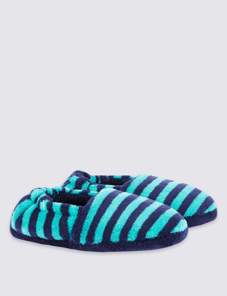 Kids' Striped Slippers 1 of 5