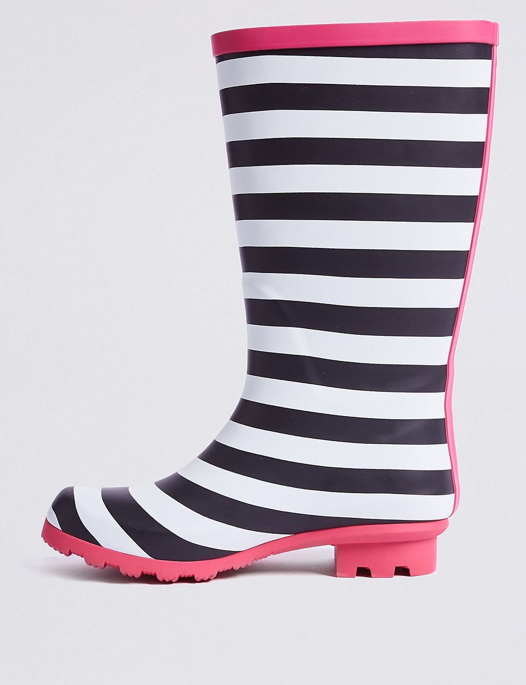 Kids’ Striped Wellies (13 Small - 6 Large) 2 of 4
