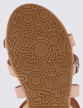Kids' Stud Embellished Sandals Image 2 of 3
