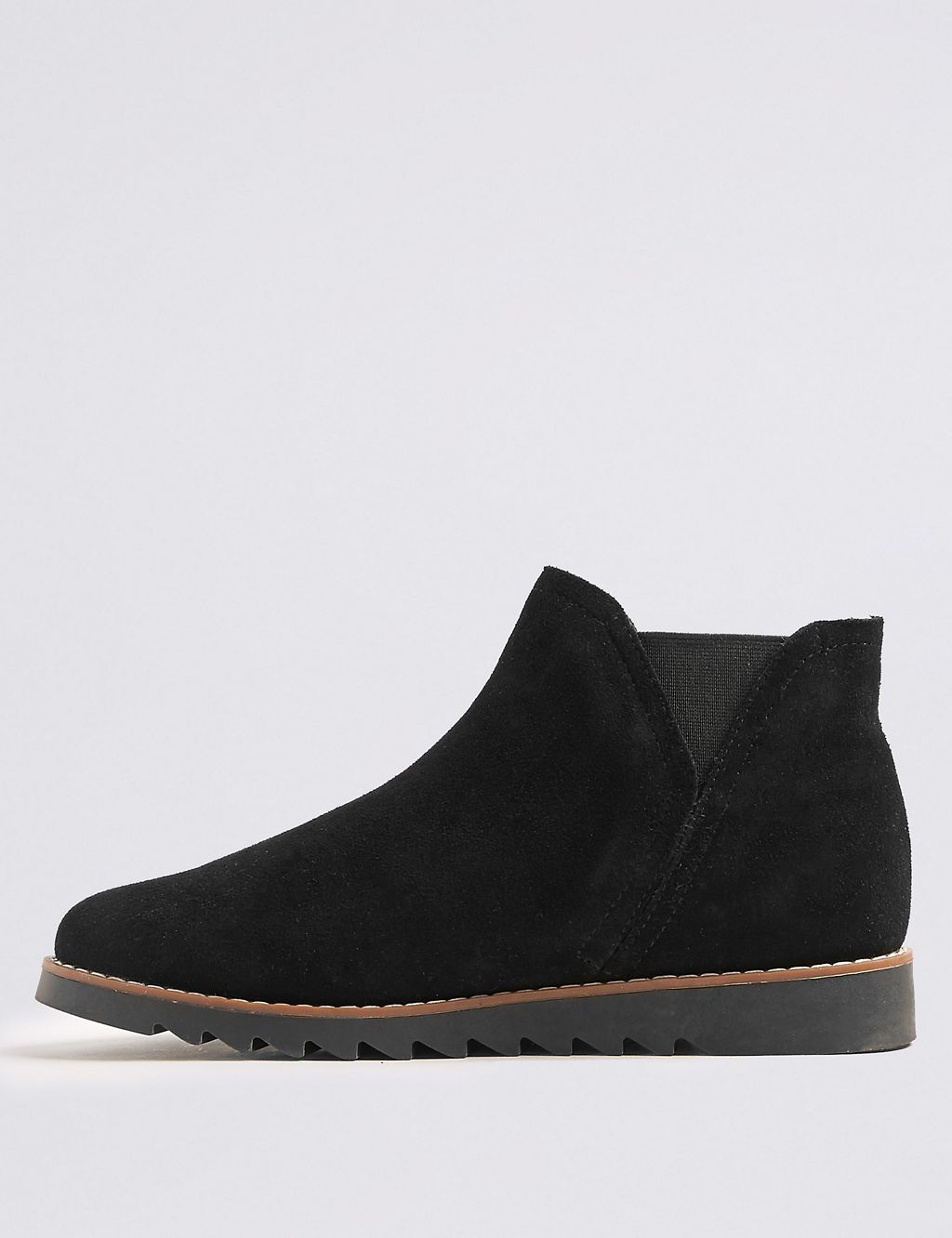 Kids' Suede Ankle Boots (13 Small - 6 Large) 2 of 5