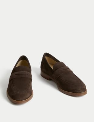 Kids on sale suede loafers