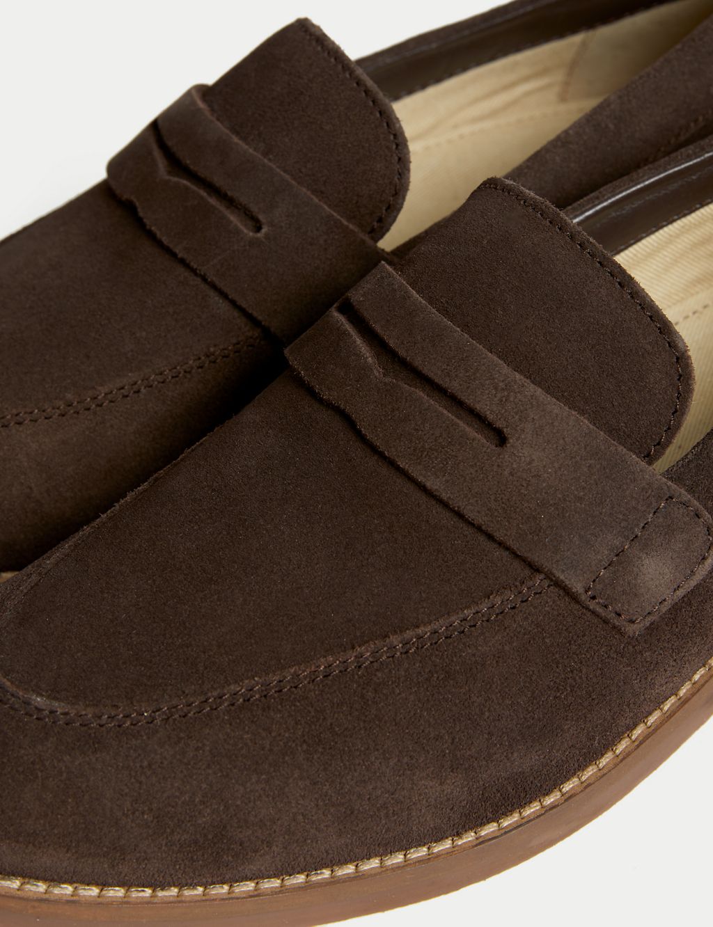 Kids' Suede Loafers (3 Large - 7 Large) 2 of 4