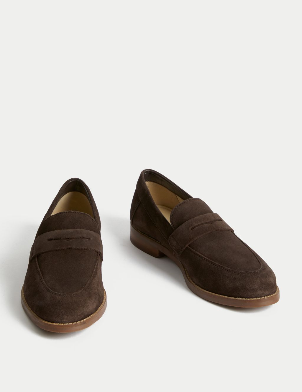 Kids' Suede Loafers (3 Large - 7 Large) 1 of 4