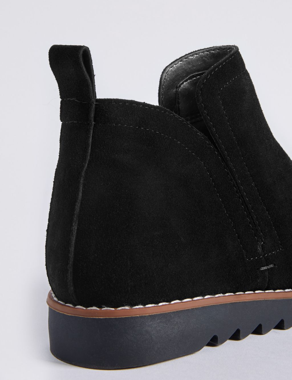 Kids' Suede Pull-on Ankle Boots 4 of 4