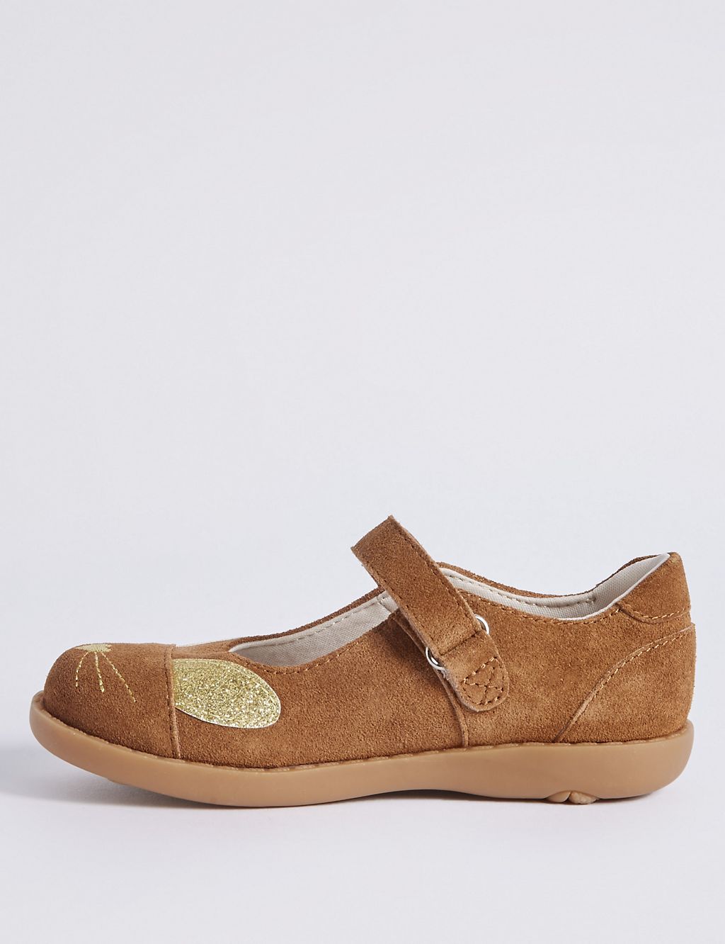 Kids’ Suede Riptape Cross Bar Shoes 2 of 4