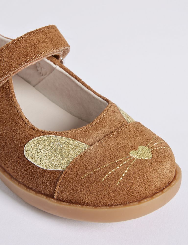 Kids’ Suede Riptape Cross Bar Shoes 4 of 4